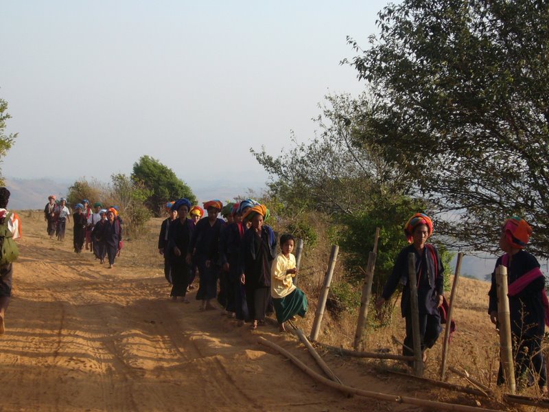 Travel - Myanmar - Kalaw Shan - From Kalaw to the Village